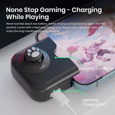 Wireless Game Controller Joystick Gamepad Smartphone Handle for iPhone iOS USA