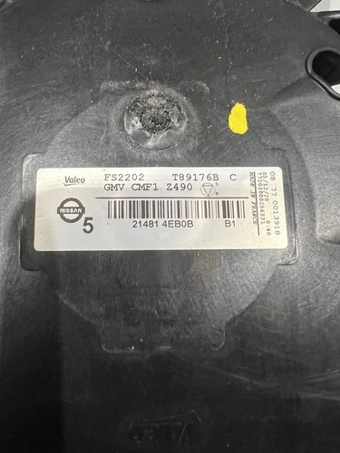Ventilador radiador Nissan Qashqai 214814EB0B nuevo - Imagen 2 de 2