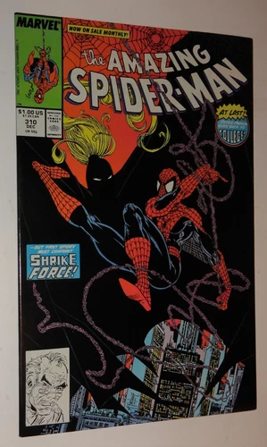 AMAZING SPIDER-MAN #310 MCFARLANE ART 1988 SHRIKE FORCE NM 9.4/9.6 WHITE