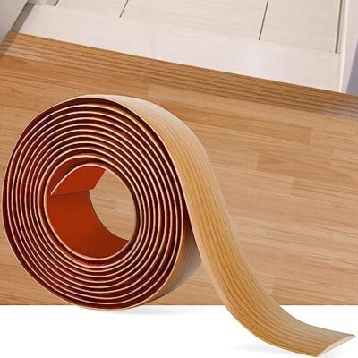 5Ft x 2 Inch Floot Transition Strip Self Adhesive Vinyl Cover Floor ...