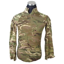 British Army Combat Shirt UBACS 160/80 Small MTP Camo Green Beige Zip