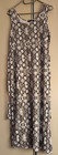 Schlangenfarbiges Trägerkleid Gr.46 von Primark