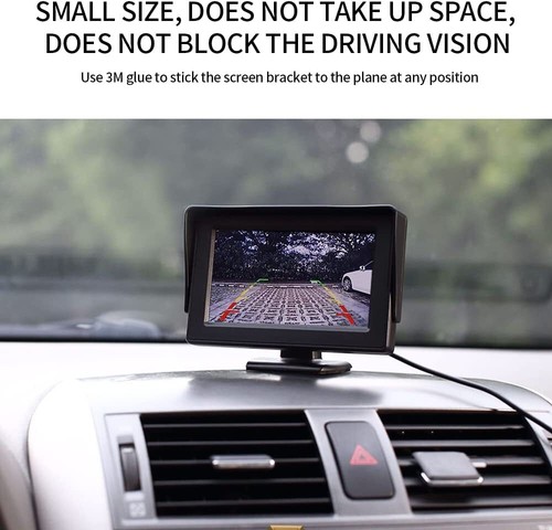 4.3''/5"/7'' LCD Screen Car Rear View Backup Monitor for Parking Reverse Camera - Picture 24 of 63