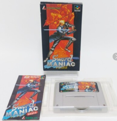 Sword Maniac Super Famicom SNES SFC Cartridge,Manual,Boxed set | eBay