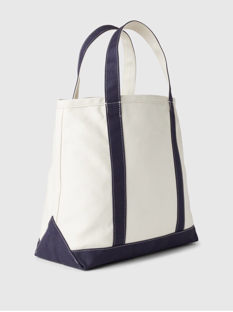 Gap X DOEN Logo Tote Bag (474278) Smooth Cotton Canvas With