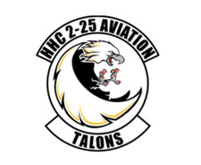 4" hhc 2-25 aviation talons army bumper sticker decal usa made