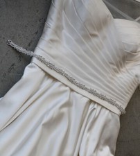 Erica Koesler 32  Wide Sash of Pearls  Rhinestones