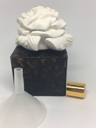 Aromatique Diffusor Set Schildkröte Glasbehälter und Rose Aromastone - Bild 2 von 2