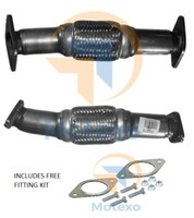 BM Catalysts BM50079 Auspuffrohr Front Silber Anschlussrohr Set +2Yr Garantie