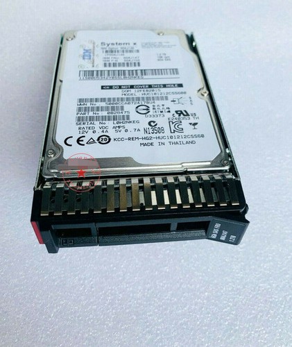 00AJ146 00AJ147 00AJ150 IBM 1.2TB 10K 6Gb/s G3HS 2.5" SAS SERVER HDD Hard Drive - Picture 3 of 3