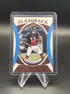 2021 Panini Legacy Flashback Indigo # 1/25 Julio Jones #FB-10