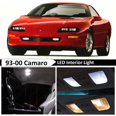 1993-2002 Chevy Camaro White Interior License Plate LED Light Package Kit  - Main Image