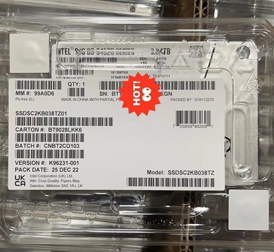 Intel S4520 3,84 TB SSD SSDSC2KB038TZ01 SATA 6Gb/s 2,5'' SATA 3 FedEx