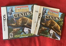 RARE Authentic Nintendo DS Box Manual Case ONLY NO GAME Animal Genius