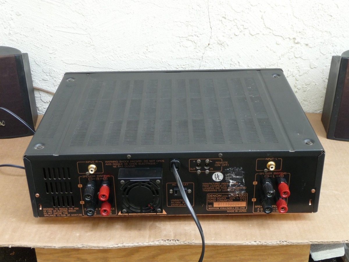 DENON デノン DENON  AMP [DENONAMPK] Denon POA-8200 THX Dual Power Amplifier 240 Watt Stereo 2 Channel