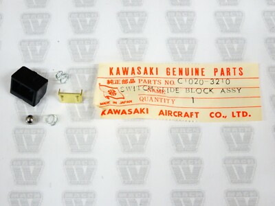 Kawasaki NOS NEW 46045-004 Right Switch Slide Block Assy W2 A1 A7