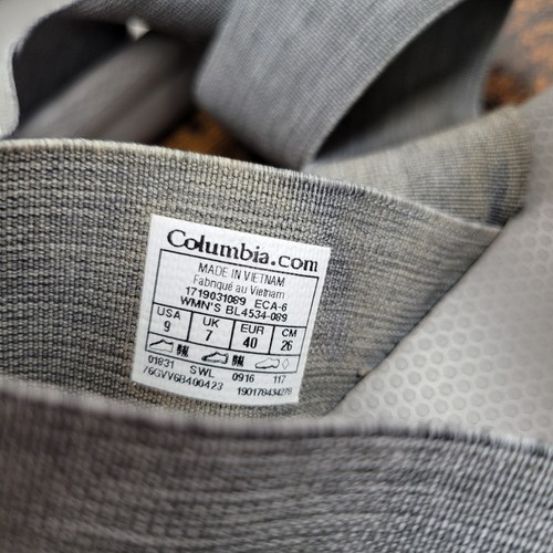 Columbia Damen 9 grau grau Barraca Stretch Knöchelriemen Outdoor Sandalen 4534 - Bild 7 von 8