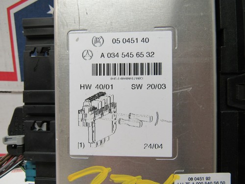 2001 2002 2003 2004 2005 2006 S600 SAM FUSE RELAY BOX - Picture 2 of 7