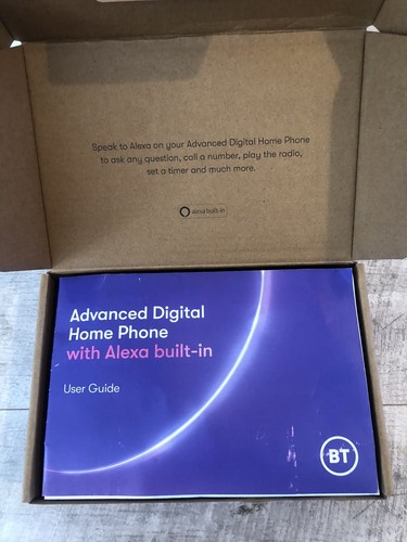 Telefono domestico digitale avanzato BT con Alexa integrato BT richiede Smart Hub 2 nuovo con scatola - Foto 4 di 16
