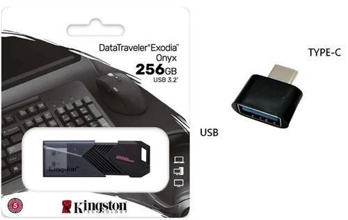 Kingston Exodia Onyx 64GB 128GB 256GB DTXON USB 3.2 Flash Drive Stick OTG AU - Picture 9 of 12