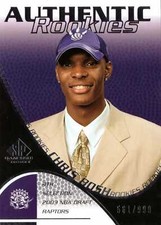 2003-04 SP Game Used #110 Chris Bosh RC /999 Toronto Raptors