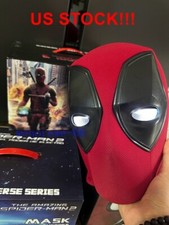 US Deadpool Movies Electric Blink LED Light Mask Halloween Cosplay Helmet Gift