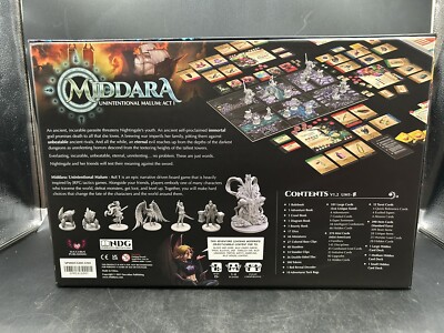 Succubus Publishing Board Game Middara - Unintentional Malum, Act