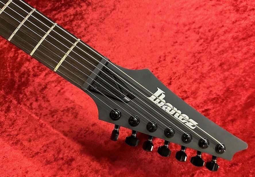 Ibanez RGIXL7 Right-Handed Electric Guitar Black Flat Brand Ibanez RGIXL7 Right-Handed Electric Guitar Black Flat Brand