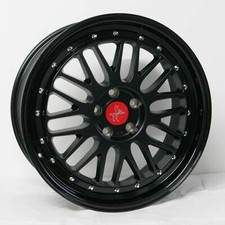18" Alufelgen Keskin KT22 Le Mans Matt Schwarz Tiefbett für VW Beetle II Typ 16