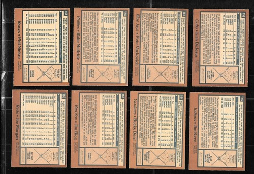 1978 OPC O PEE CHEE TOPPS MLB BASEBALL CARD 122-242 & WRAPPER SEE LIST - Picture 87 of 247