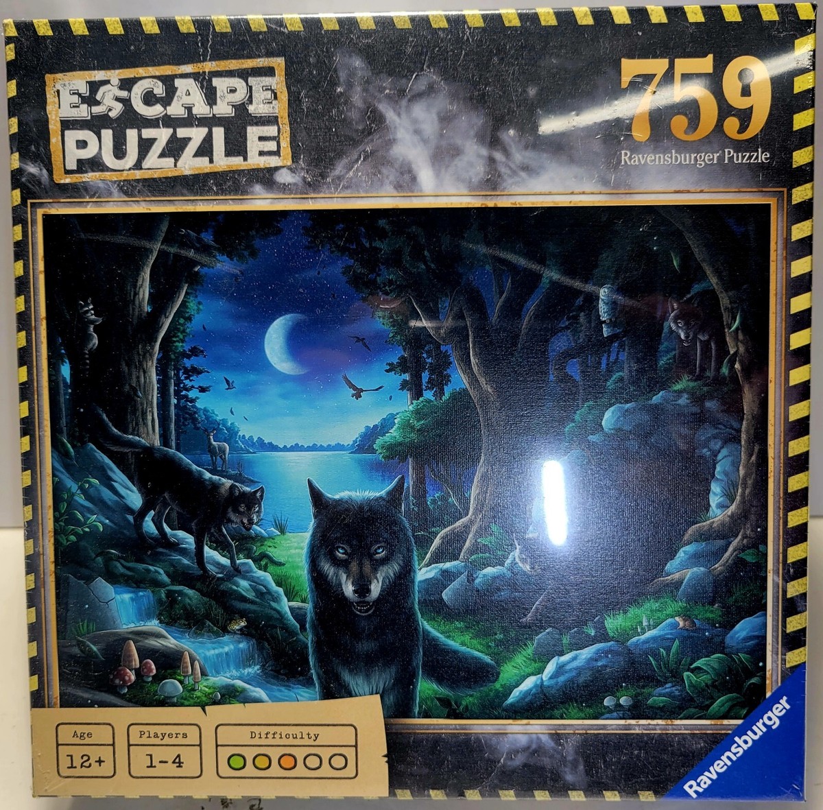Ravensburger Escape Puzzle 759 PC Curse of The Wolves Read