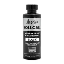 Angelus Roll Call Military Shoe & Boot Heel Edge Dressing Black (3.6 oz)
