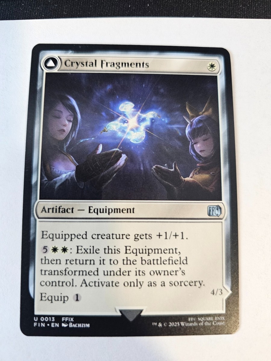 MTG - Crystal Fragments - Final Fantasy | eBay