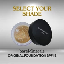 BareMinerals Original Loose Powder Foundation SPF 15 - 8.0g Select Your Shade