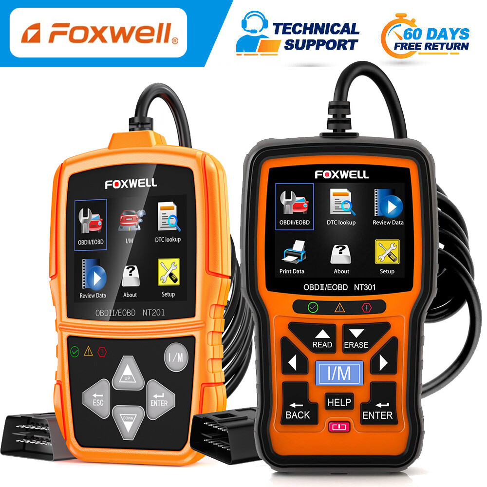 Foxwell NT301 OBD2 Scanner Code Reader OBDII Check Engine Car Diagnostic Tool US-image