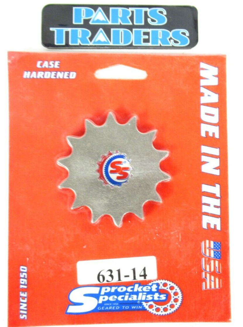 Sprocket Specialists Front 14T Kawasaki BX125 Z125 Yamaha YZ85