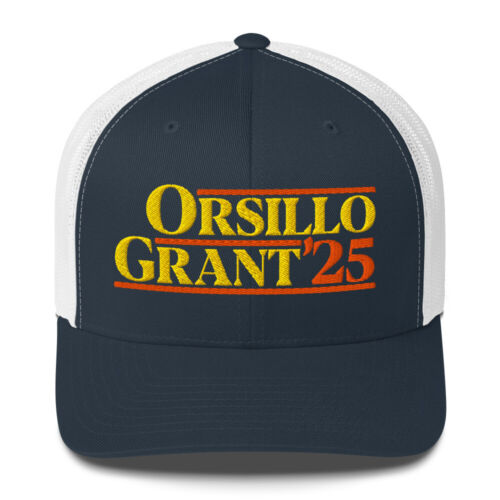 DON ORSILLO & MARK GRANT 2025 Trucker HAT San Diego Baseball Adjustable Cap SD - Picture 9 of 14