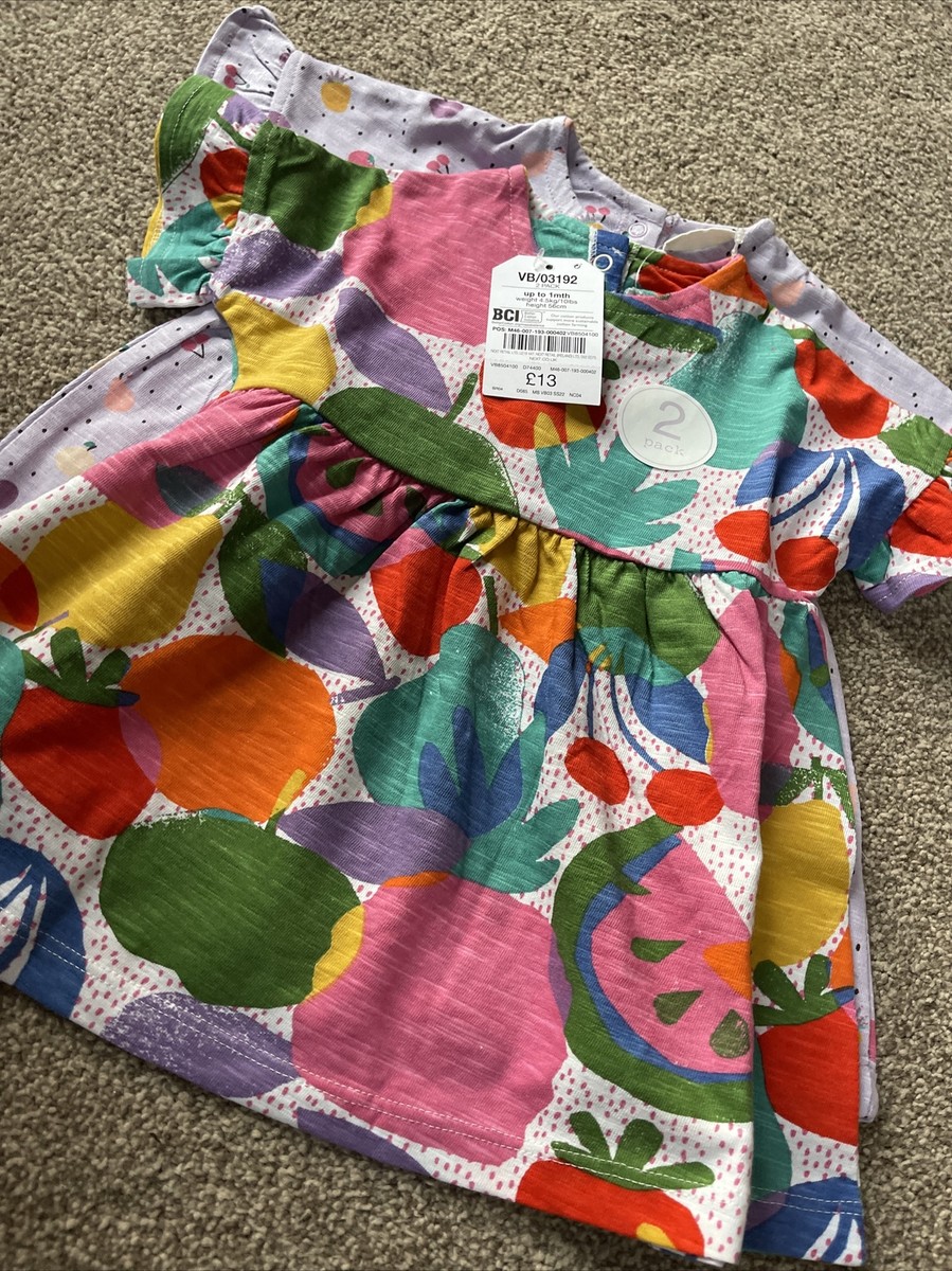Baby Girl Next First Size Baby Clothes Next Fruit Dress First Size UK