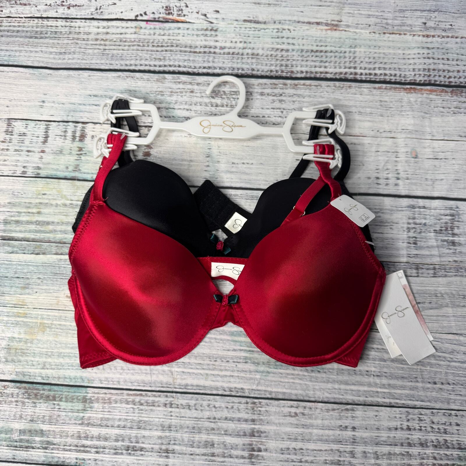 Jessica Simpson 2pc Push Up Bra Set NWT 36C