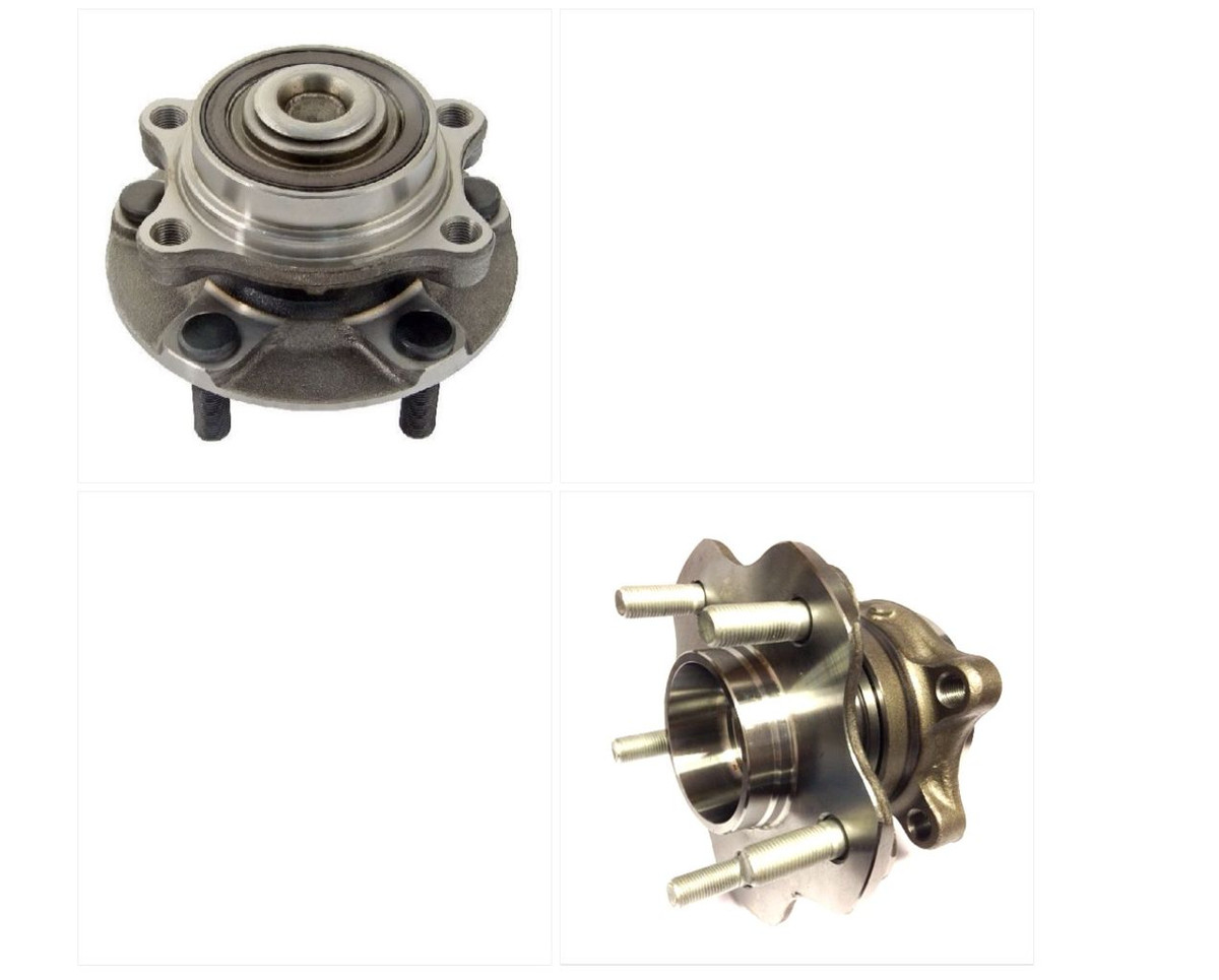 Front Rear Wheel Hub Bearing Assembly For Infiniti G35 04-06 Left Or R Right Side