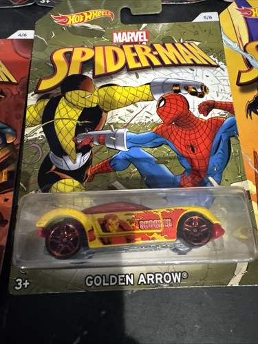 Hot Wheels 2017 Marvel SPIDER-MAN HOMECOMING Complete Set of 6 - Picture 4 of 7