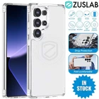 For Samsung Galaxy S25 Edge S24 S23 S22 S21 FE S20 Ultra S10 S9 Plus Clear Case