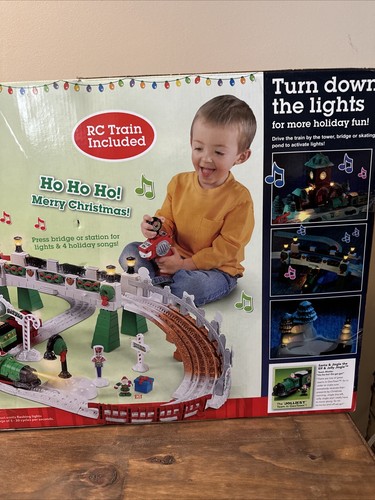 Fisher Price Geotrax Navidad en Toytown RC Set 2010 Toys R exclusivo de EE. UU. SELLADO - Imagen 9 de 13