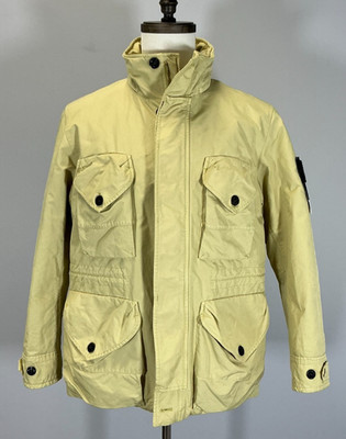 Stone Island David-TC Men's Size M Natural Field Jacket NWT