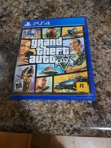Grand Theft Auto GTA V PS4 Sony Playstation 4 CIB w/ Map Tested
