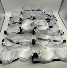 3M Impact Chemical Splash Resistant Safety Goggles Clear Lens Lot of 12