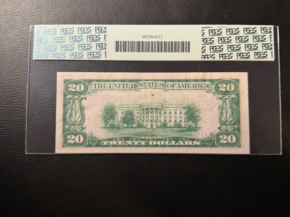 1929 $20 New York Federal Reserve Bank Note Fr 1870-B Jones/Woods PMG 64 EPQ - Image 2 of 4