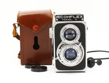 Ricohflex Model VI TLR Film Camera 80mm f/3.5 Anastigmat w/ Case Release Exc 3
