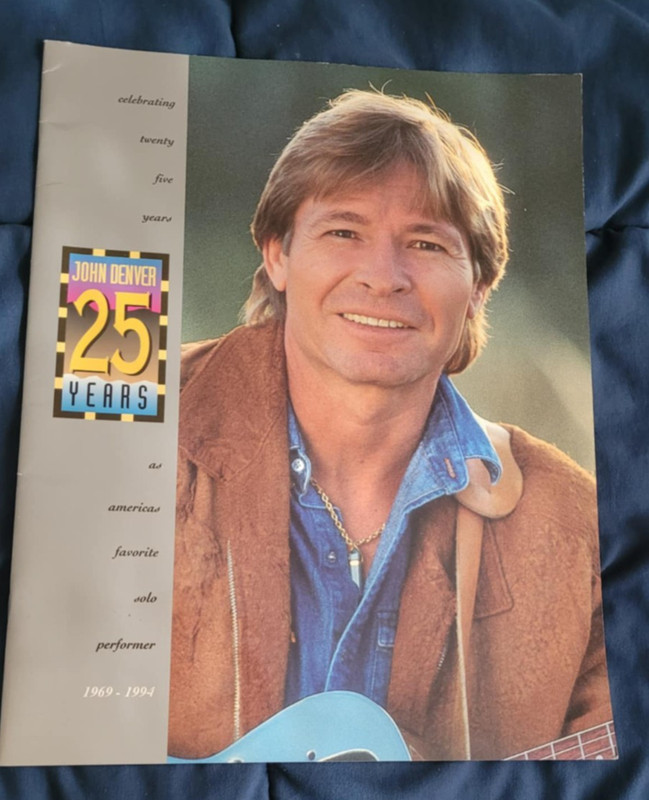 John Denver 25 Years 20 page anniversary