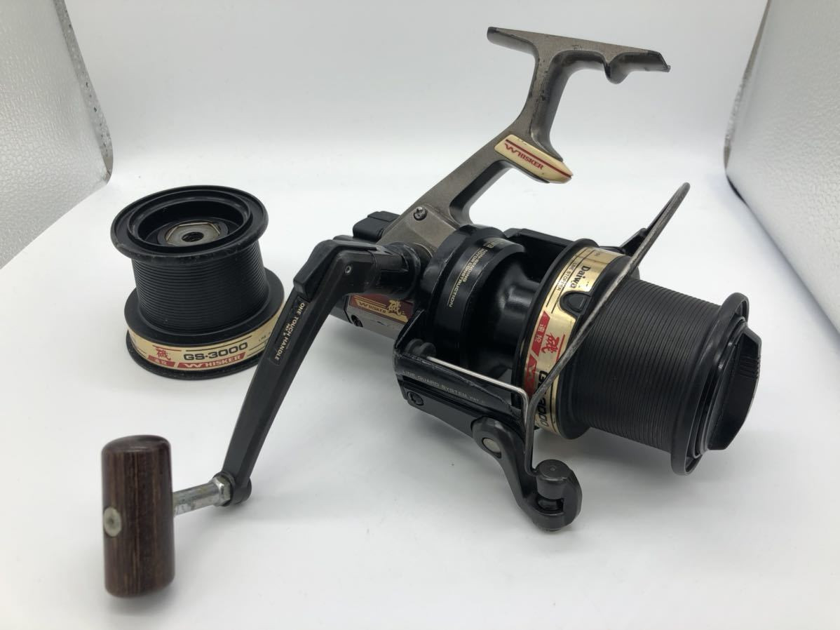 Daiwa Whisker Iso Gs-3000 Long Cast With Spool Old Vintage Daiwa Whisker Iso Gs-3000 Long Cast With Spool Old Vintage